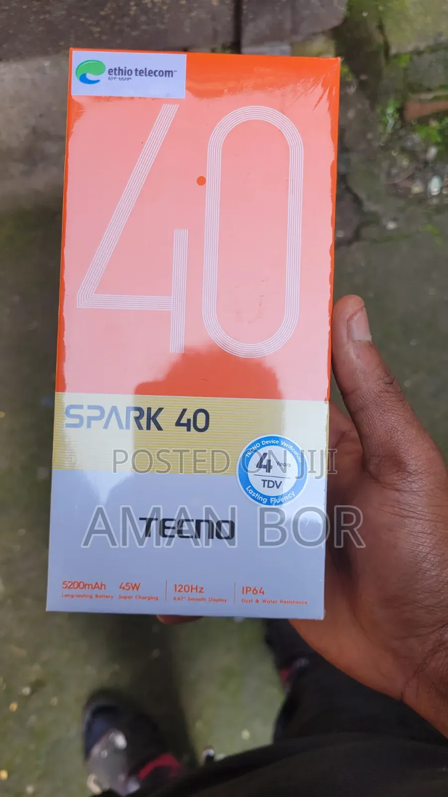 New Tecno Spark 40 128 GB
