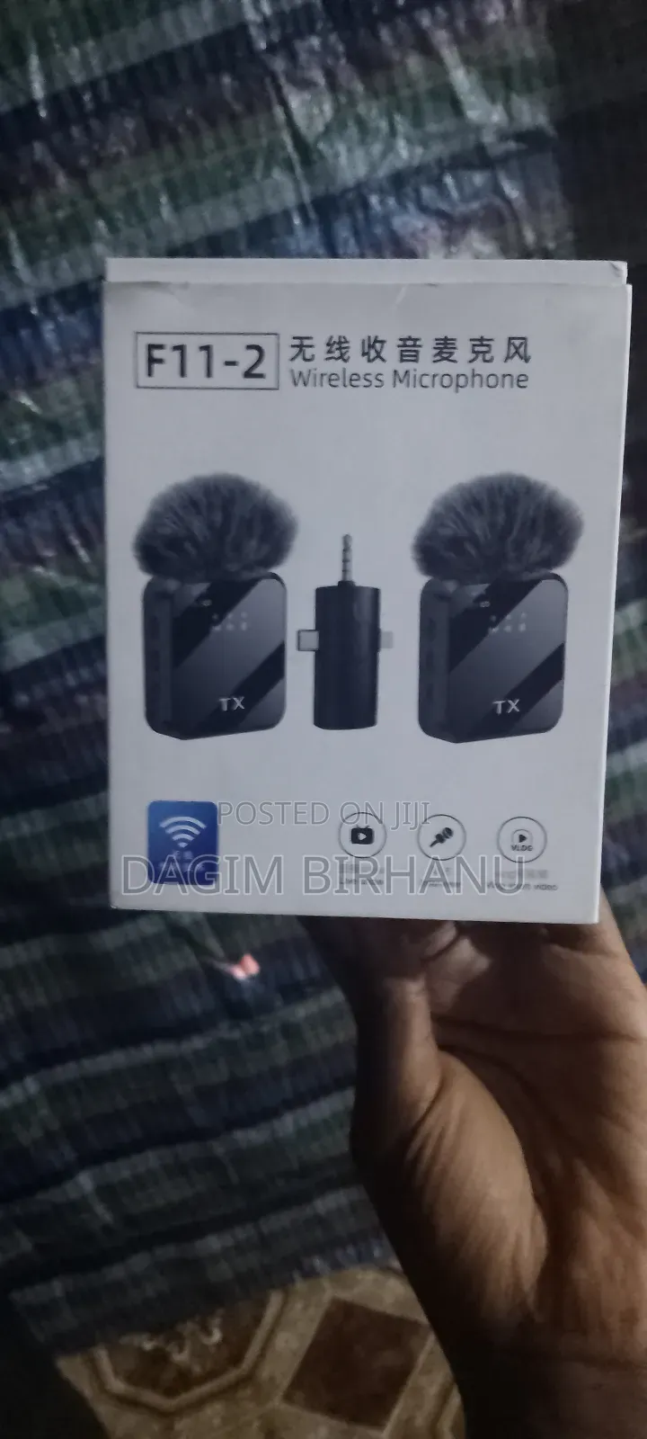 F11- 2 Dual Wireless Microphone System