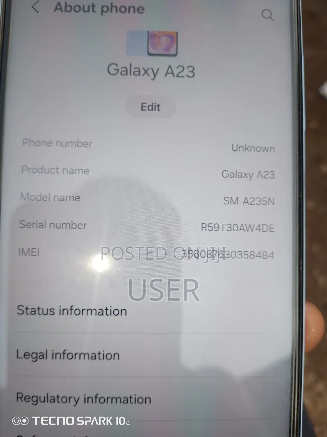 Samsung Galaxy A23 128 GB Blue