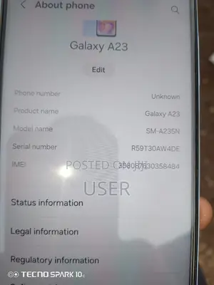 Samsung Galaxy A23 128 GB Blue