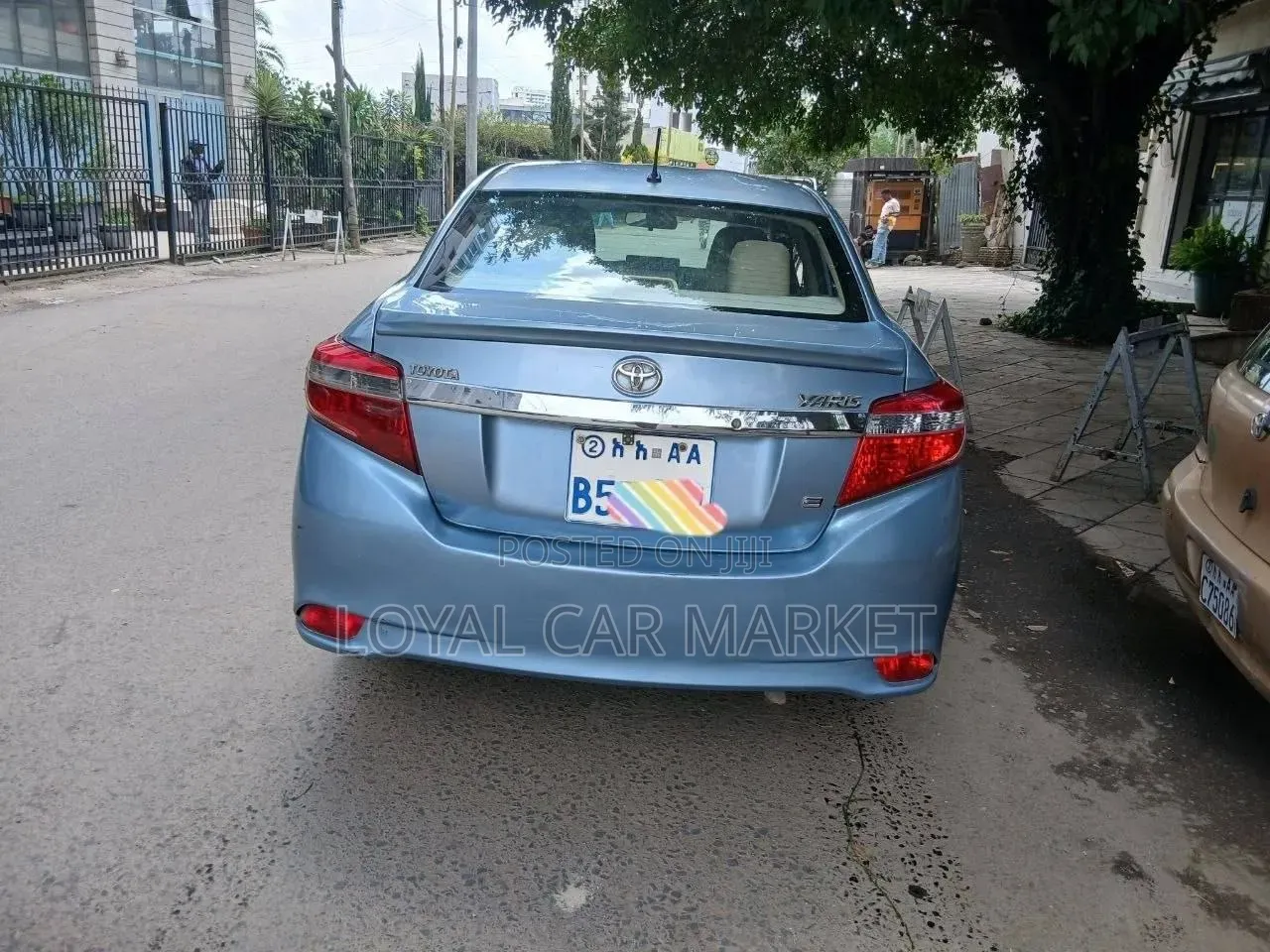 Toyota Yaris 2015 Blue
