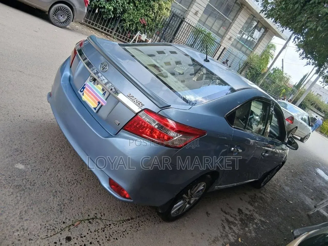 Toyota Yaris 2015 Blue