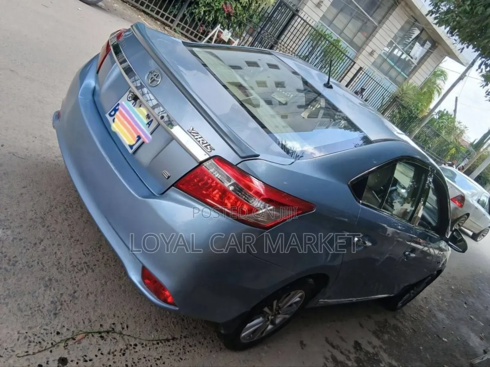 Toyota Yaris 2015 Blue