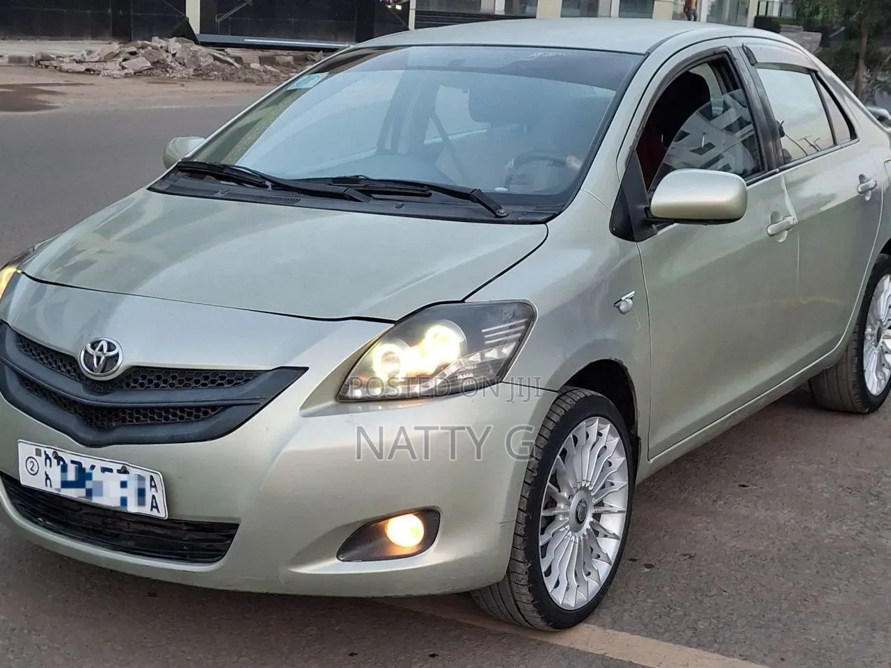 Toyota Yaris 2007 Gold