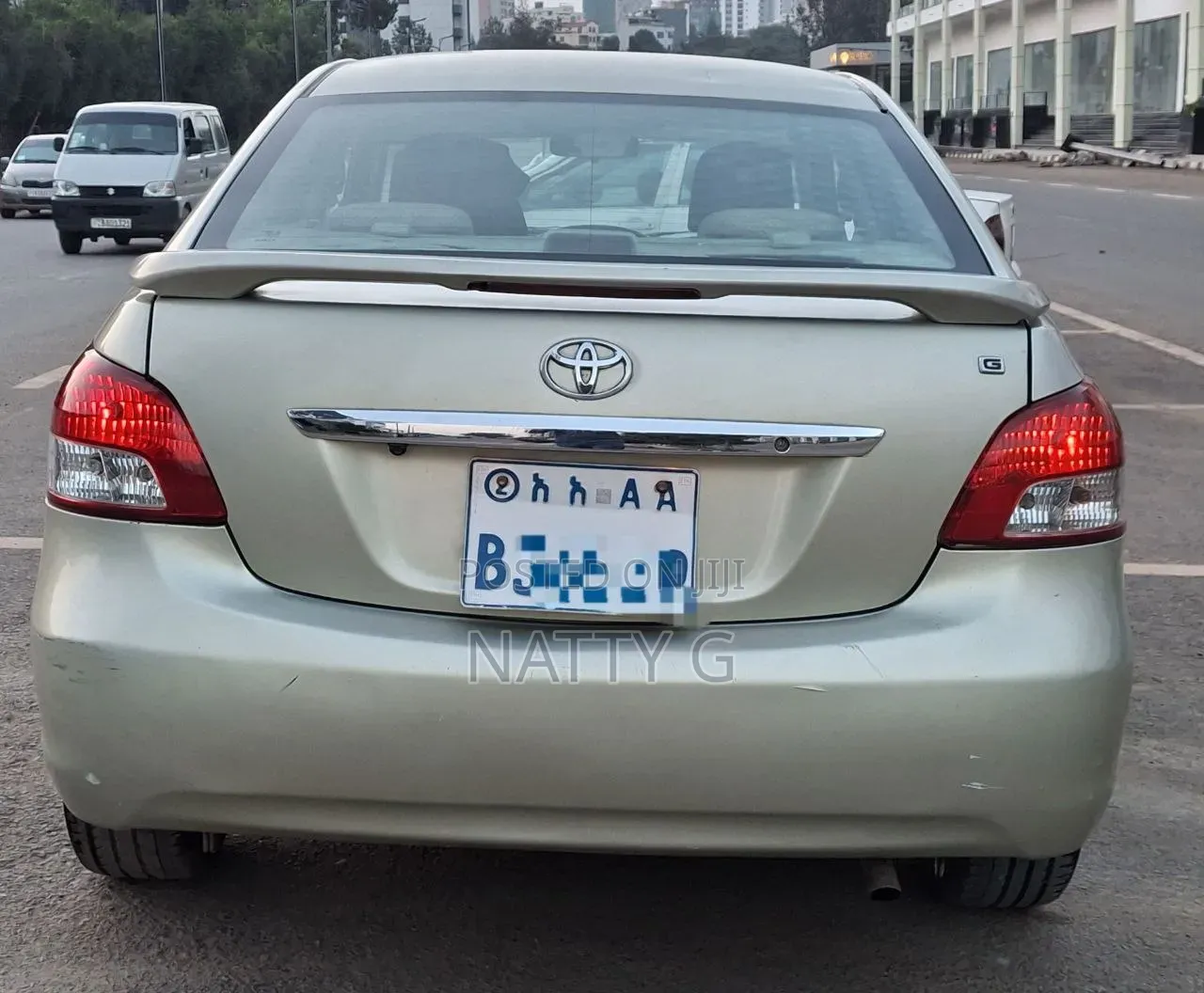 Toyota Yaris 2007 Gold