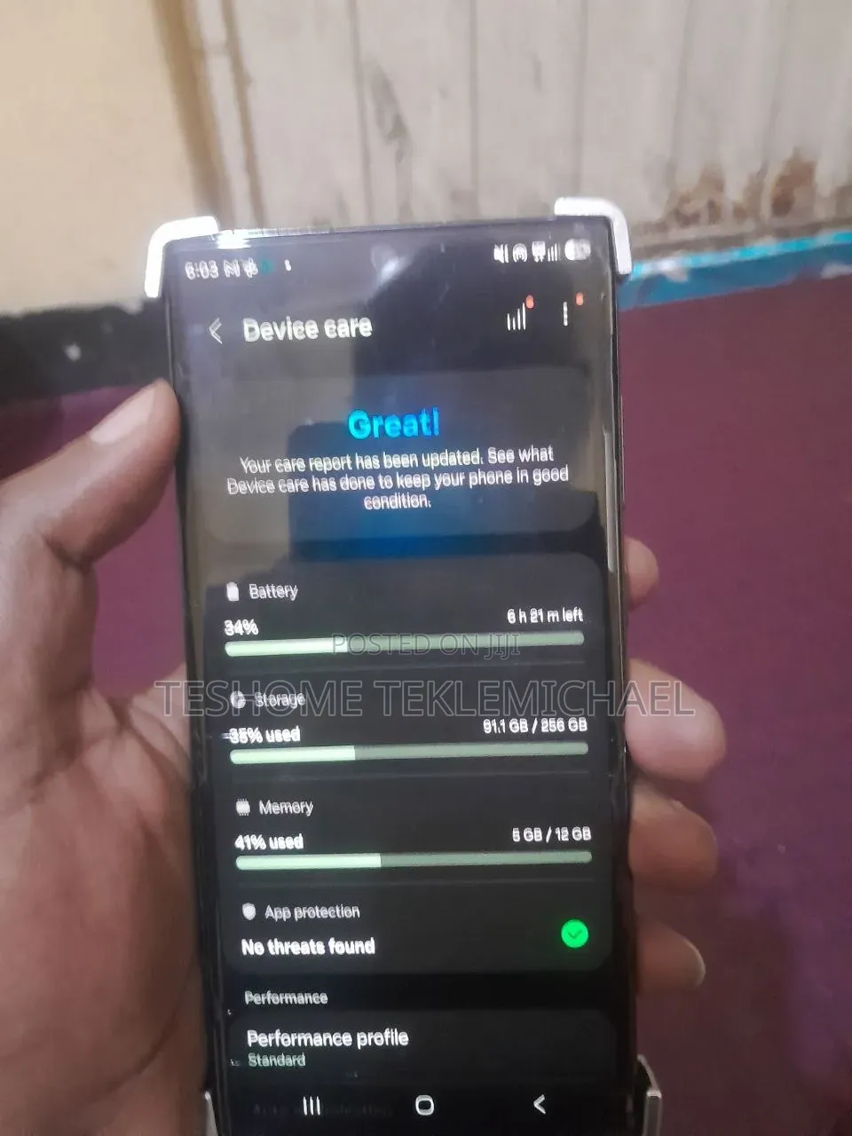 Samsung Galaxy S23 Ultra 256 GB Gray