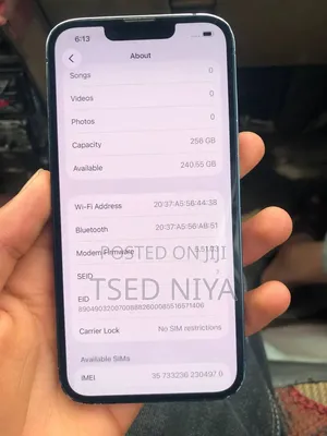 Apple iPhone 13 256 GB Black