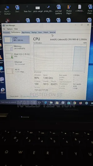 Laptop Compaq 320 4GB Intel Celeron HDD 500GB