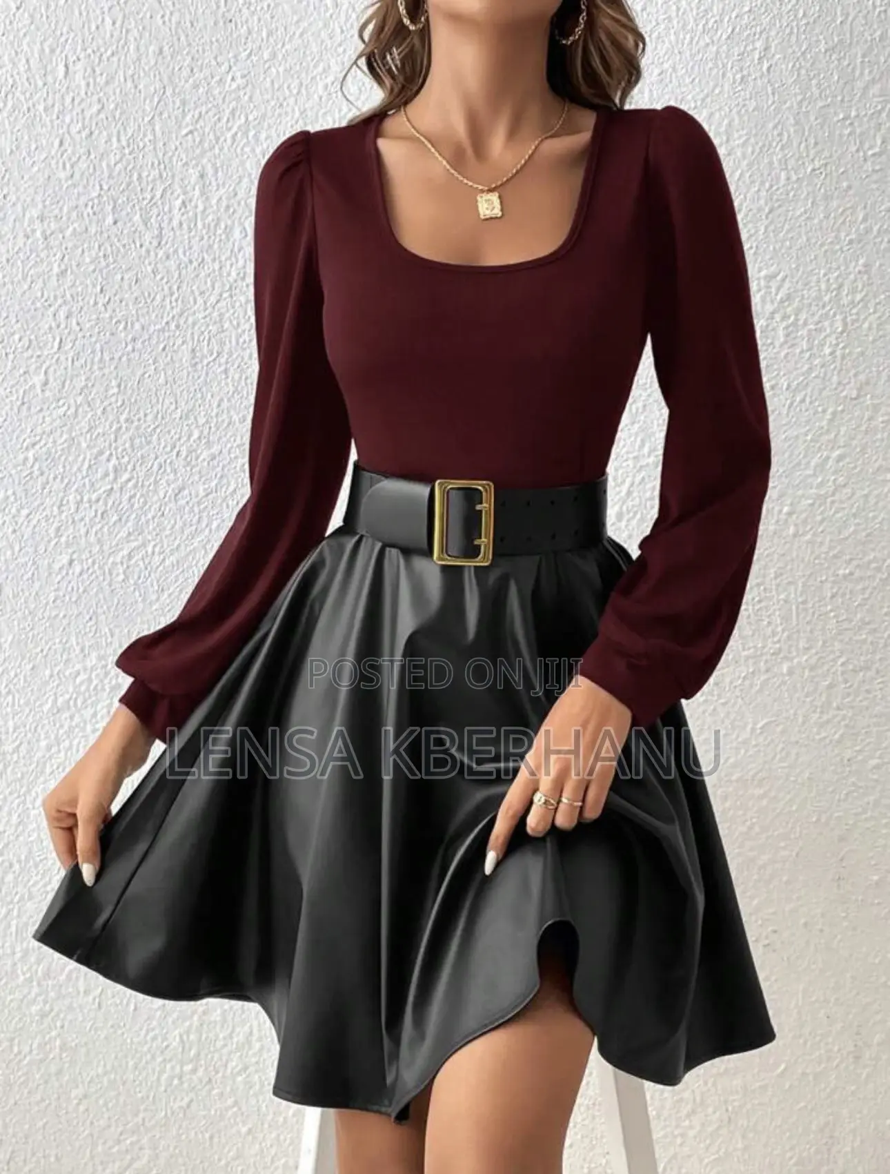 Leather Dress