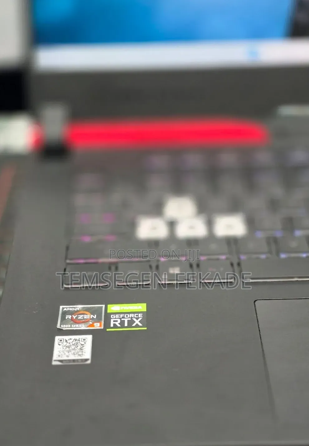 New Laptop Asus ROG Strix G15 16GB AMD Ryzen 9 SSD 512GB