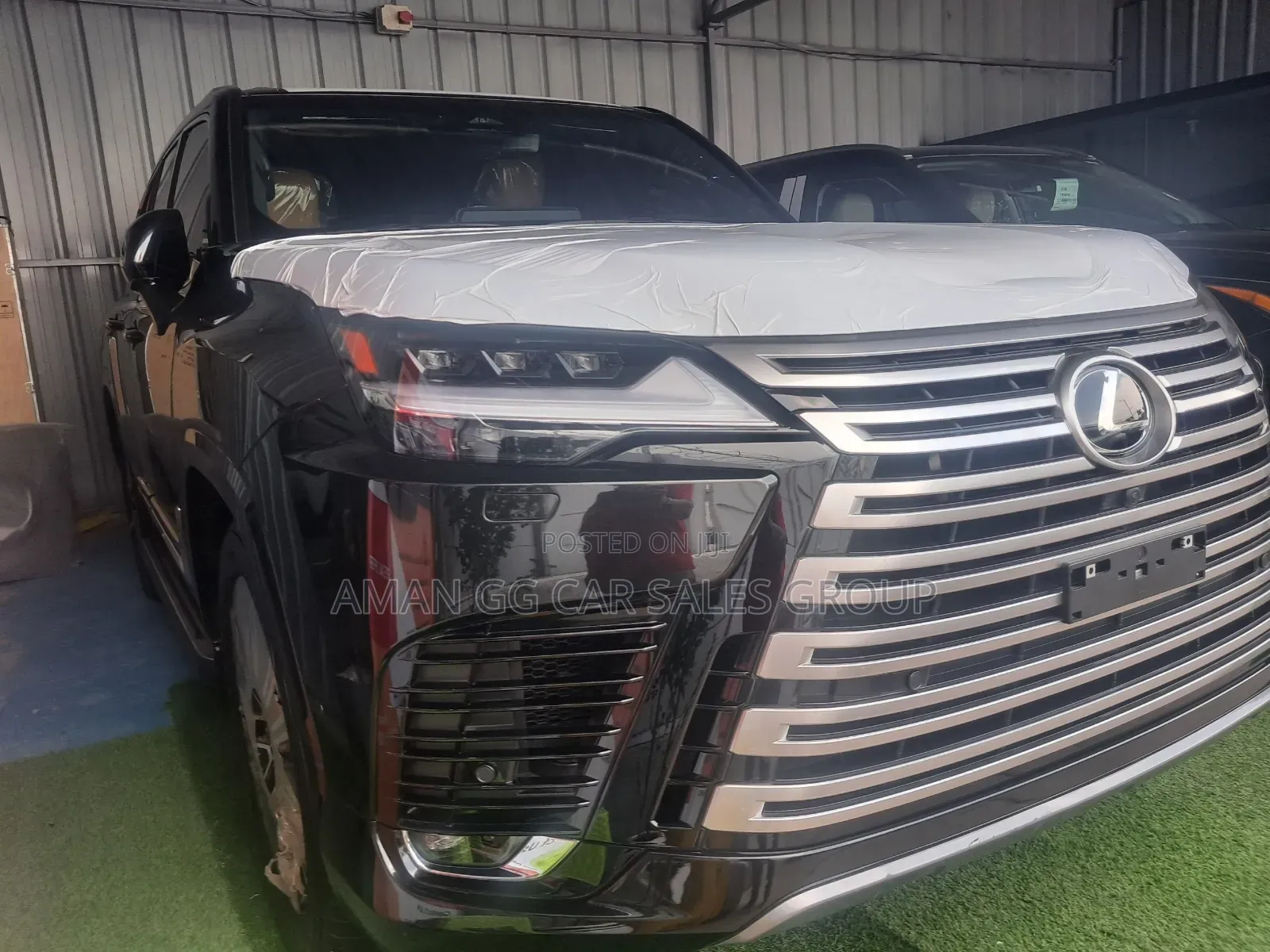 New Lexus LX 500d 2026 Black