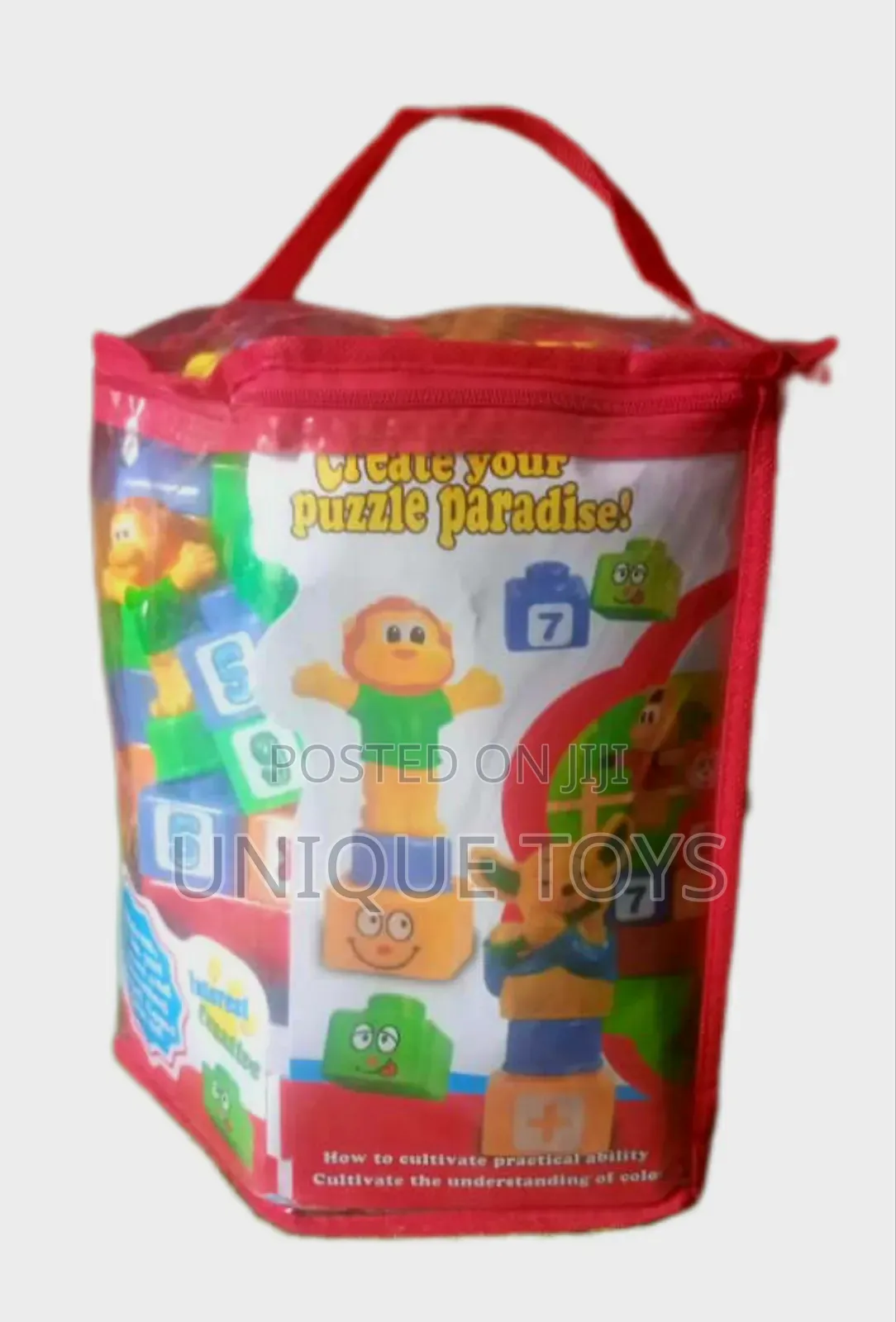 Animal Park 72-Piece Educational Building Blocks Set