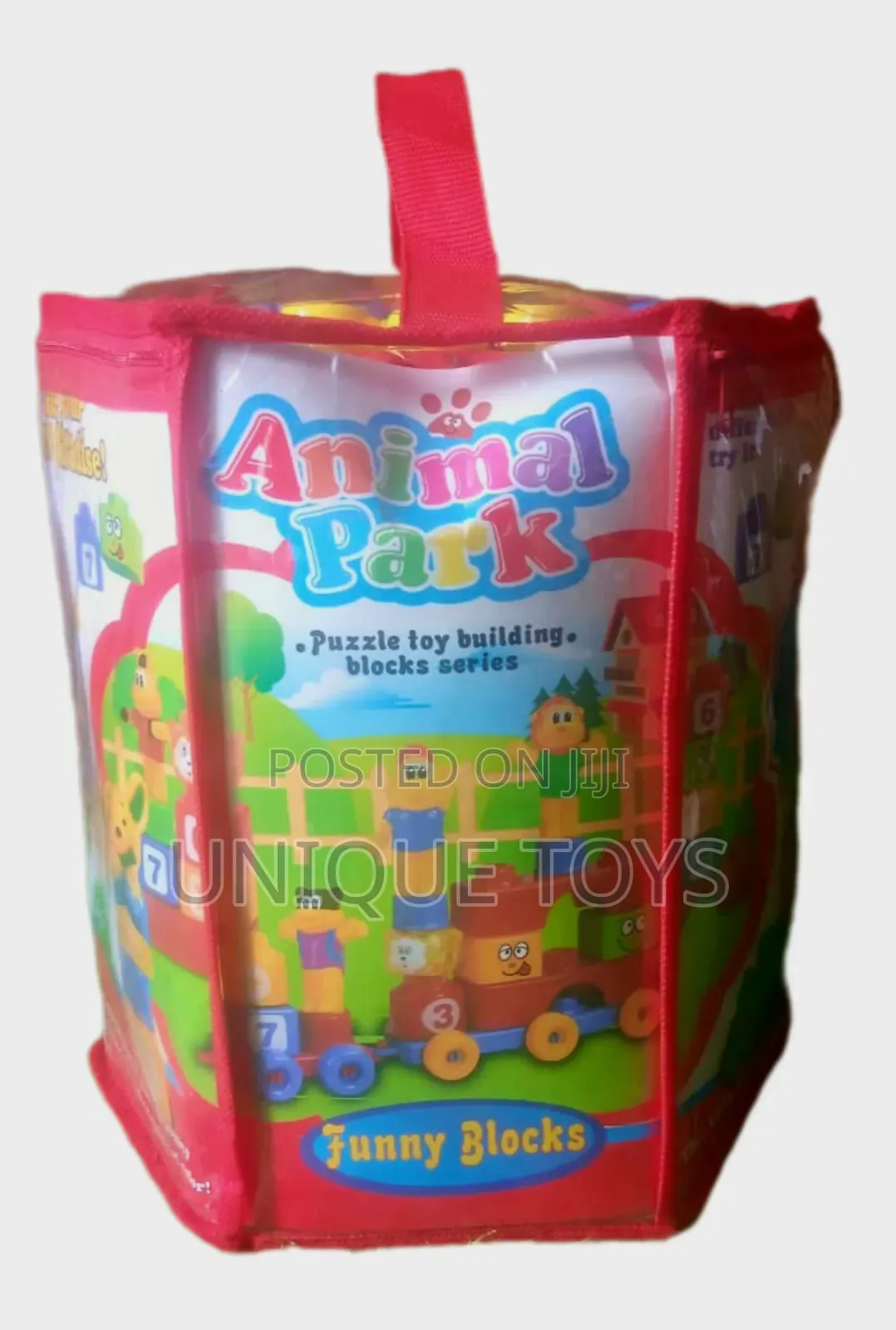 Animal Park 72-Piece Educational Building Blocks Set