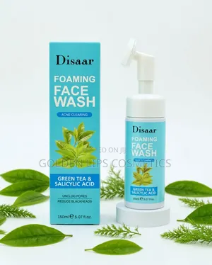Disaar Green Tea Salicylic Acid Foaming Face Wash Acne Clearing 150ml