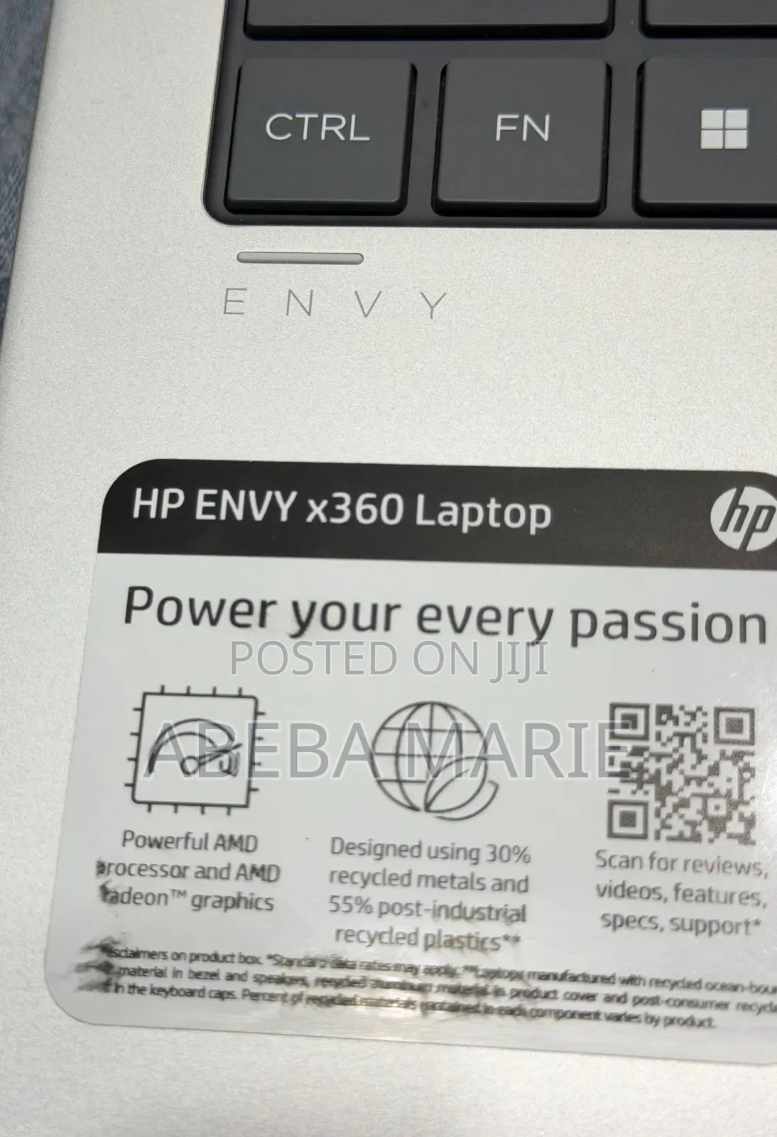 New Laptop HP Envy x360 16GB AMD Ryzen 5 SSD 512GB