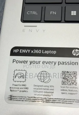 New Laptop HP Envy x360 16GB AMD Ryzen 5 SSD 512GB