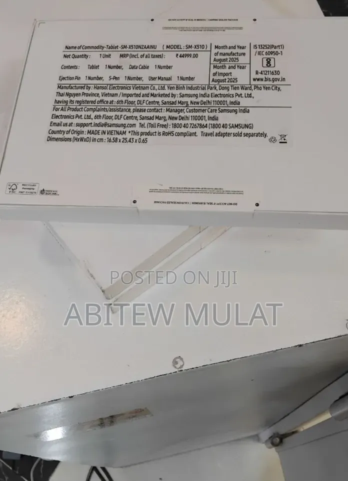 New Samsung Galaxy Tab S9 FE 128 GB