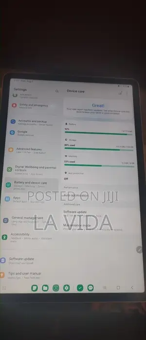 Samsung Galaxy Tab S7 128 GB White