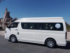 Toyota Hiace Minibus Rental With Driver