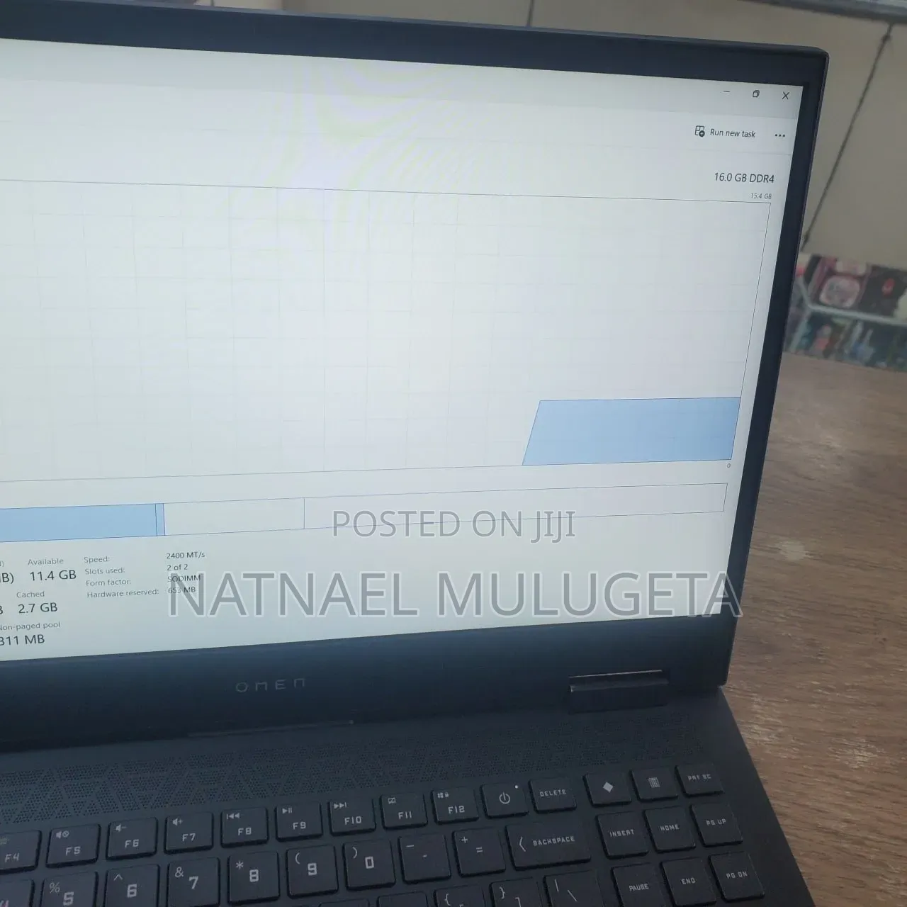 New Laptop HP Omen 15 16GB AMD Ryzen 7 SSD 512GB