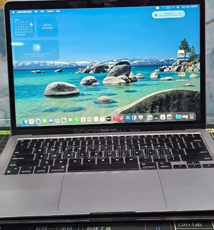 New Laptop Apple MacBook Air 2020 M1 8GB Apple M1 SSD 256GB