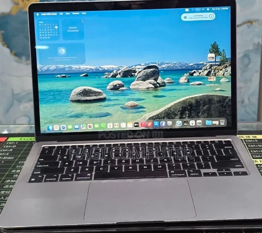 New Laptop Apple MacBook Air 2020 M1 8GB Apple M1 SSD 256GB