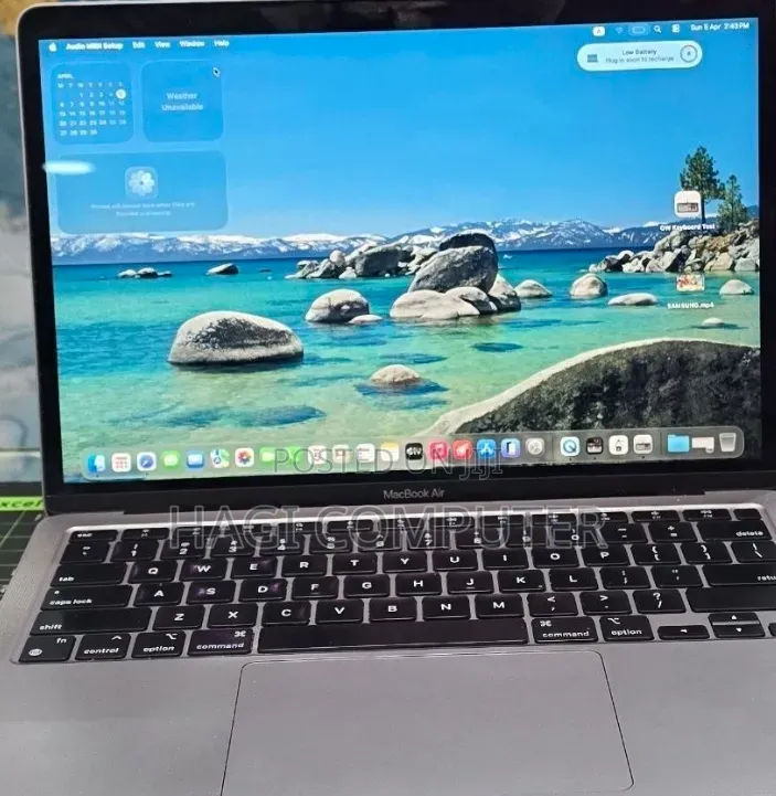 New Laptop Apple MacBook Air 2020 M1 8GB Apple M1 SSD 256GB