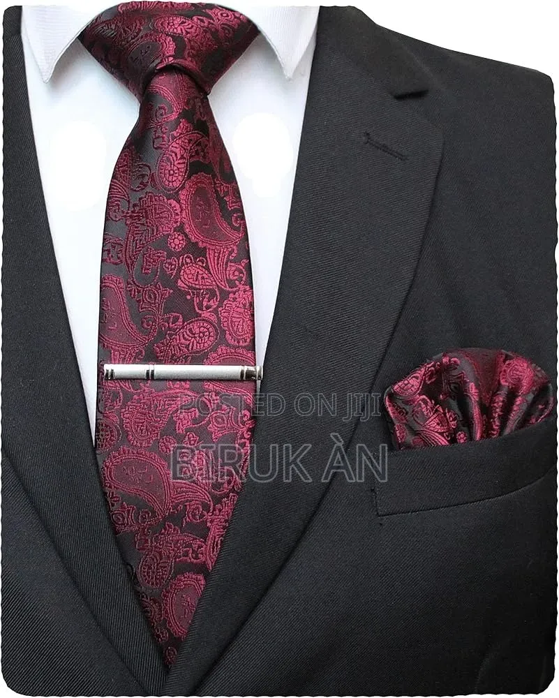 Men's Necktie and Pocket Square