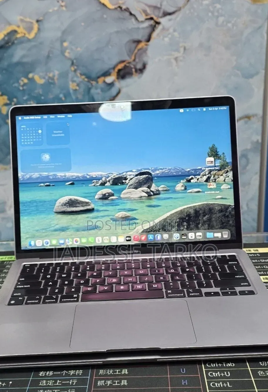 New Laptop Apple MacBook Air 2020 M1 8GB Apple M1 SSD 256GB
