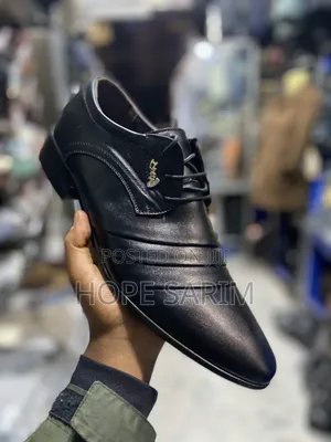 Men's Executive Pleated Leather Dress Shoes