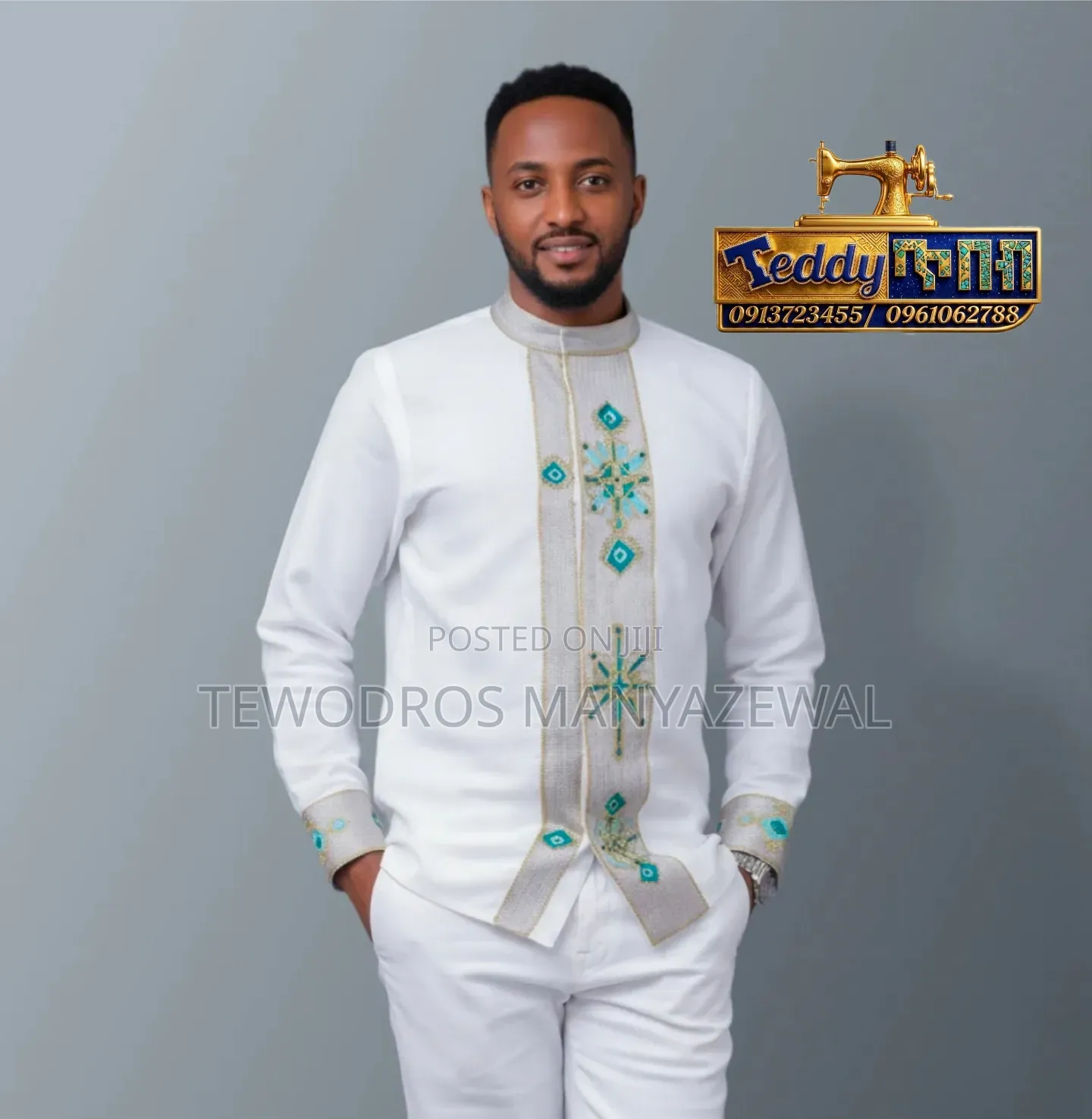 Teddy Tibeb ቴዲ ጥበብ Ethiopian Traditional Dress የኢትዮጵያ ባህላዊ አልባሳት