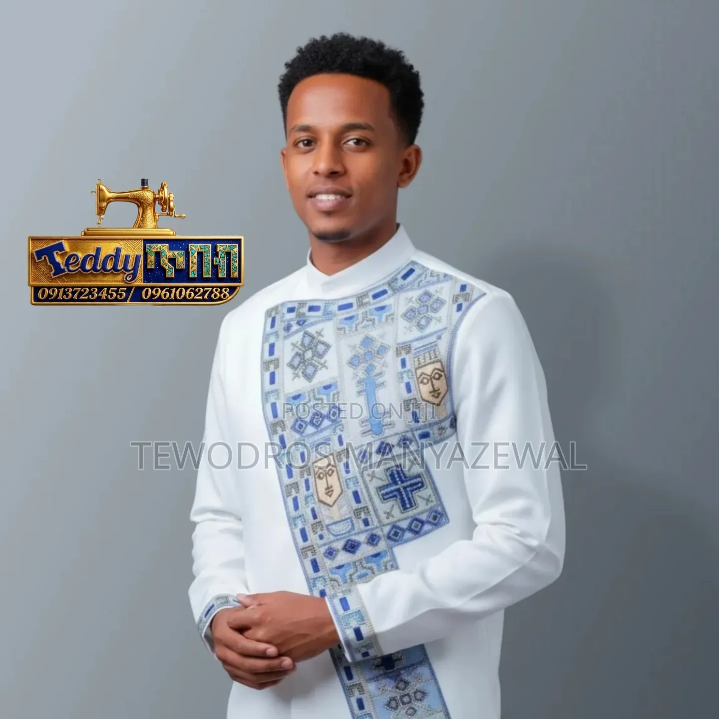 Teddy Tibeb ቴዲ ጥበብ Ethiopian Traditional Dress የኢትዮጵያ ባህላዊ አልባሳት