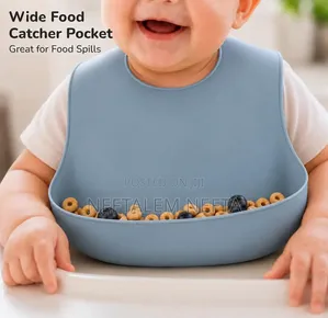 Kids Silicon Bibs