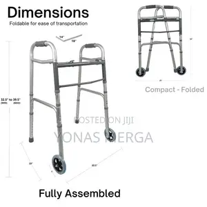 Walking Frame lightweight穿告It Also Has 2wheels in the Front Pair Legs