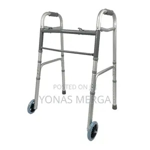 Walking or Standing汞曾walking Aid Combines a Standard Walker