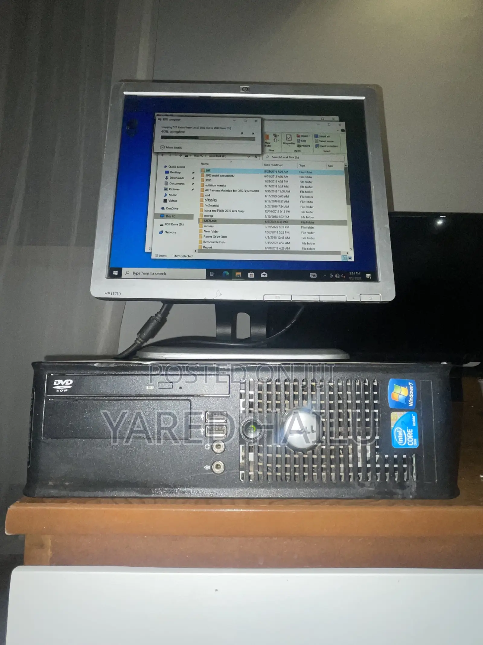 Desktop Computer Dell OptiPlex 780 2GB Intel Core 2 Duo HDD 500GB