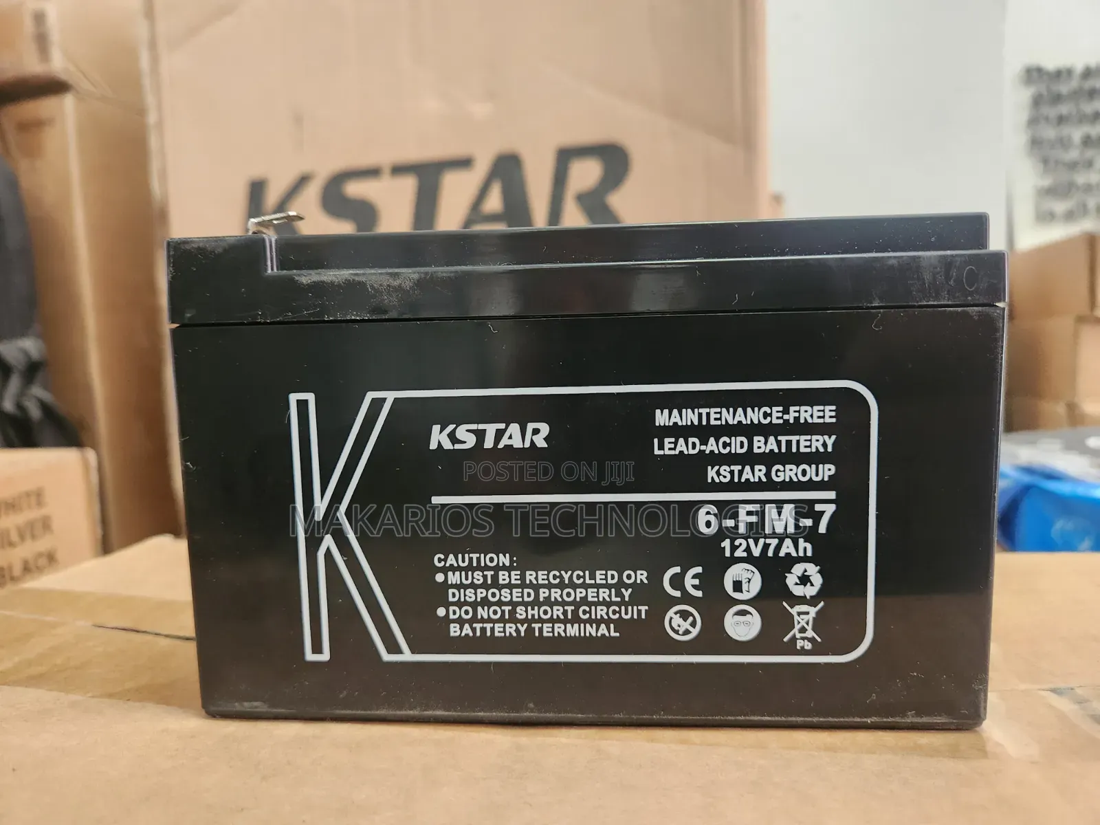 12V 7Ah UPS Battery Quantity Available