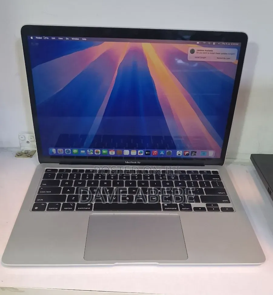 New Laptop Apple MacBook Air 2020 M1 8GB Apple M1 SSD 512GB