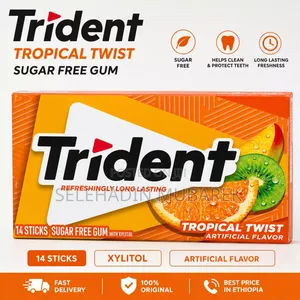 Trident Tropical Twist Sugar Free Gum