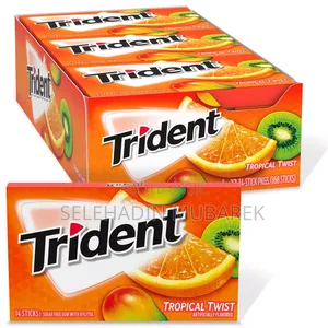 Trident Tropical Twist Sugar Free Gum