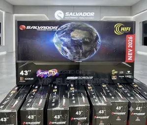 Salvador 43 Inch TV Smart – Full HD LED TV With Korean Technology