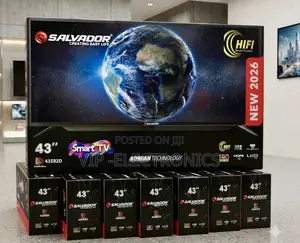Salvador 43 Inch TV Smart – Full HD LED TV With Korean Technology