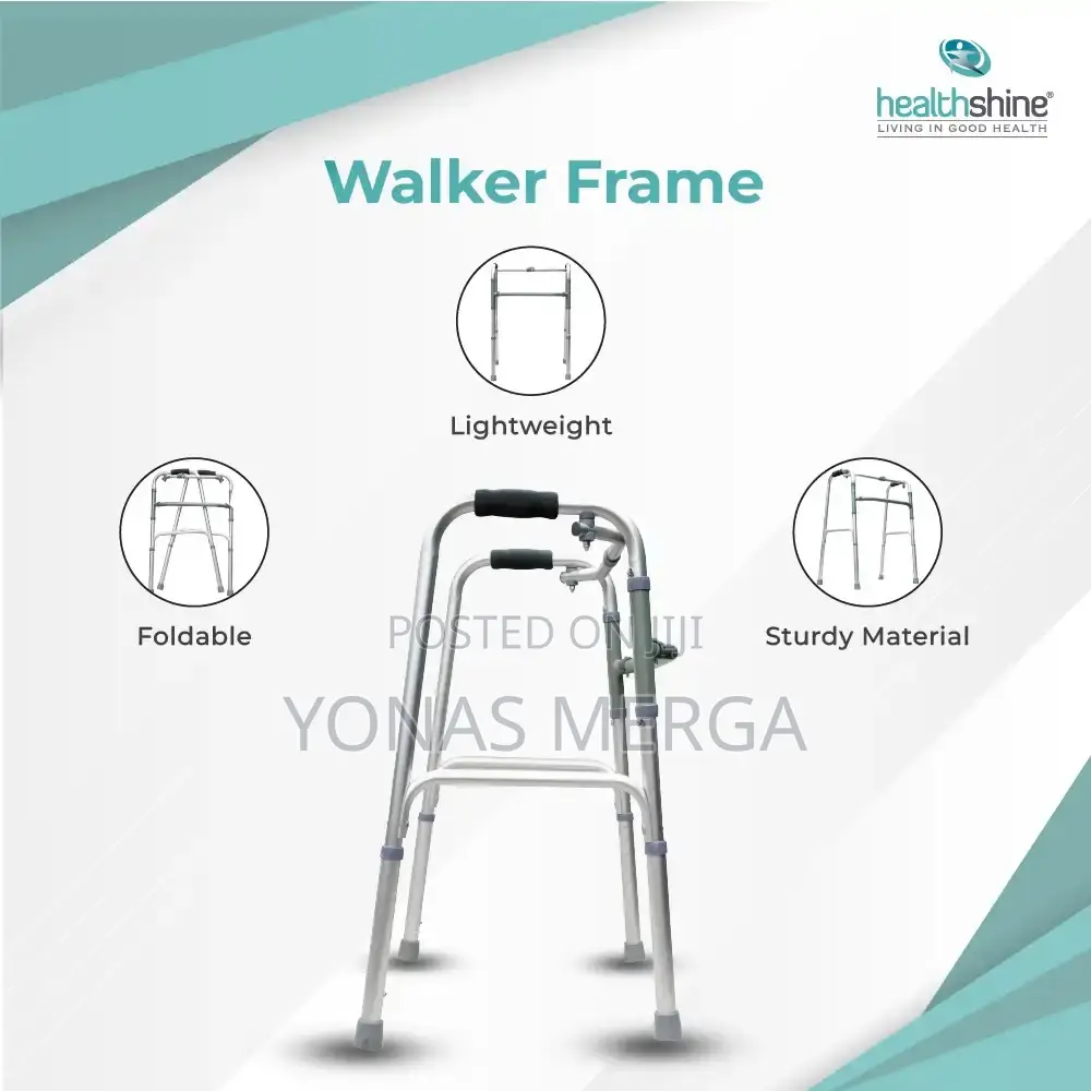 Walker for Patients争三frame Is Available With or Without Wheels,