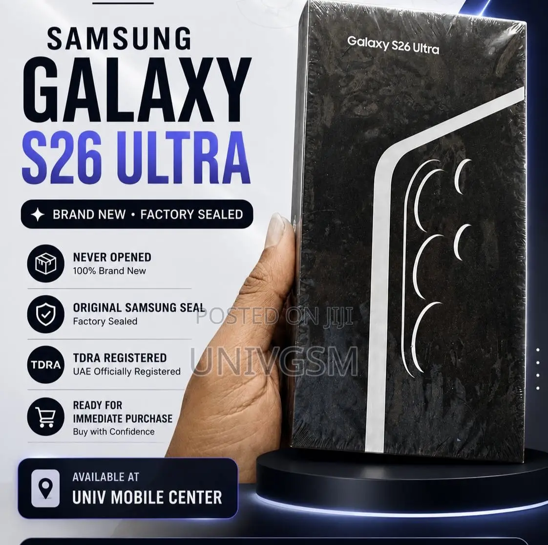 New Samsung Galaxy S26 Ultra 5G 256 GB Black