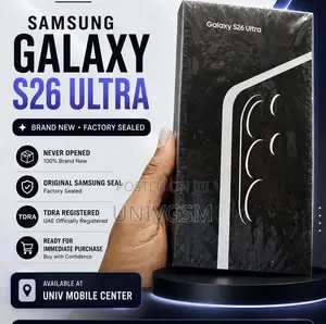 New Samsung Galaxy S26 Ultra 5G 256 GB Black