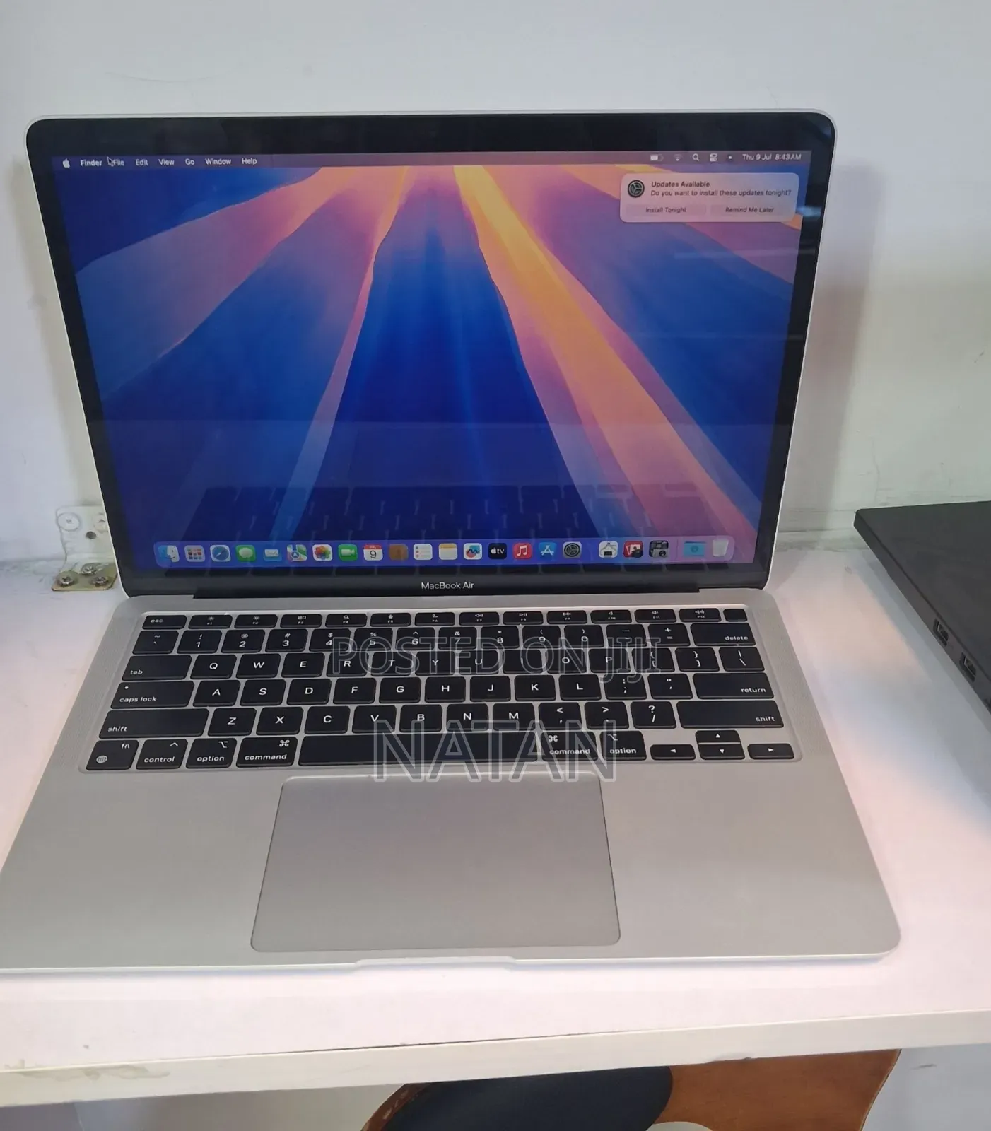 New Laptop Apple MacBook Air 2020 M1 8GB Apple M1 SSD 512GB