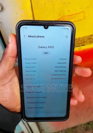 New Samsung Galaxy M05 64 GB White
