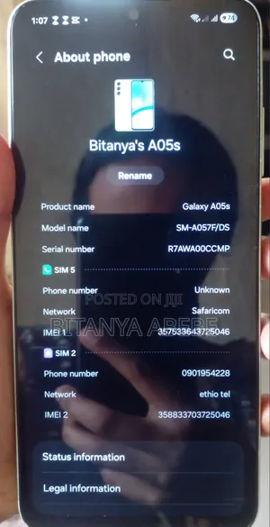 Samsung Galaxy A05s 128 GB Green