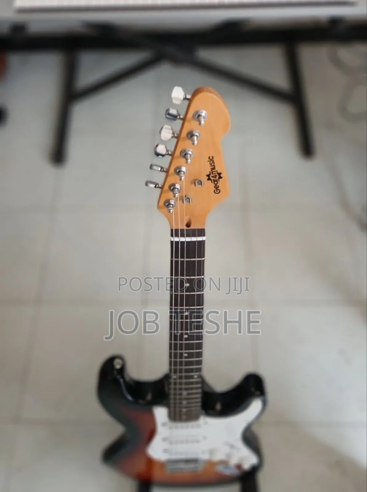 Guitar With Amplifier