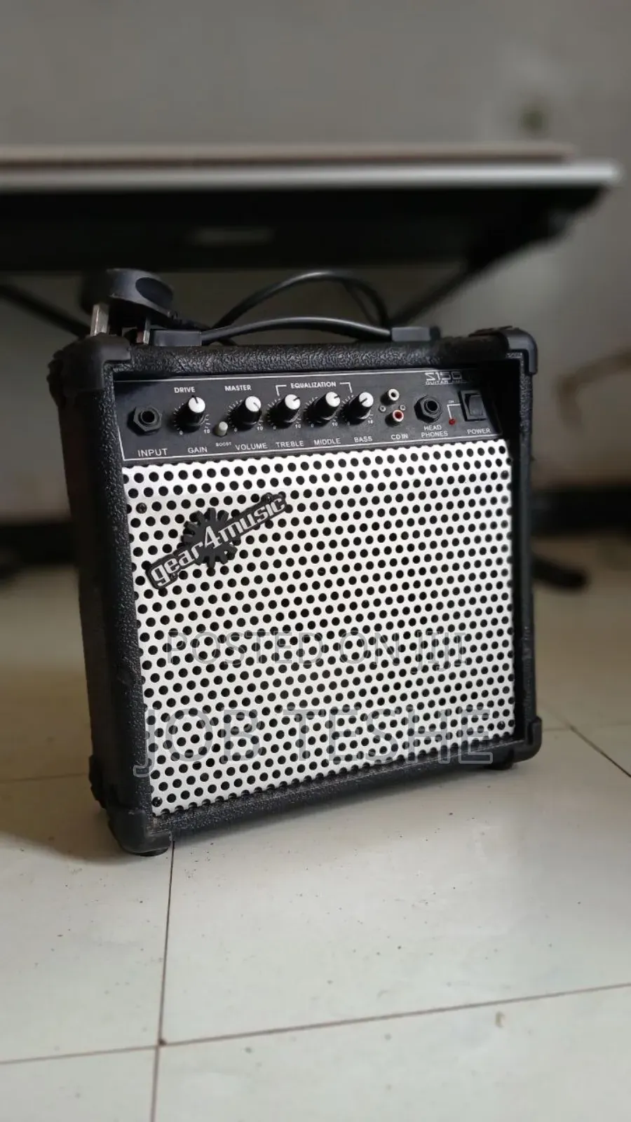 Guitar With Amplifier